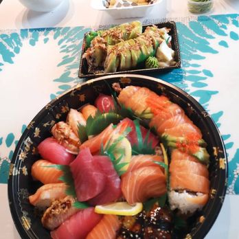 On Rice - a variety of sushi on a table - Japanese Near Me - Ottawa, Ontario On Rice - a variety of sushi on a table - Japanese Near Me - Ottawa, Ontario