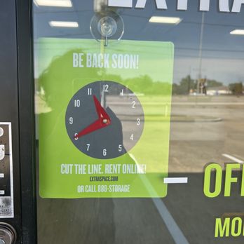 Extra Space Storage - I waited from 11:30am - 12:15pm. I called 3 times and left 2 messages. - Self Storage Near Me - Houston, Texas Extra Space Storage - I waited from 11:30am - 12:15pm. I called 3 times and left 2 messages. - Self Storage Near Me - Houston, Texas