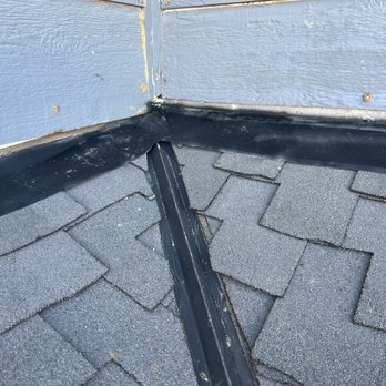 Journey Builders - not pictured are the multiple areas of overspray from spray painting while on my house) they did correct this after reporting to corporate - Roofing Near Me - Burbank, California