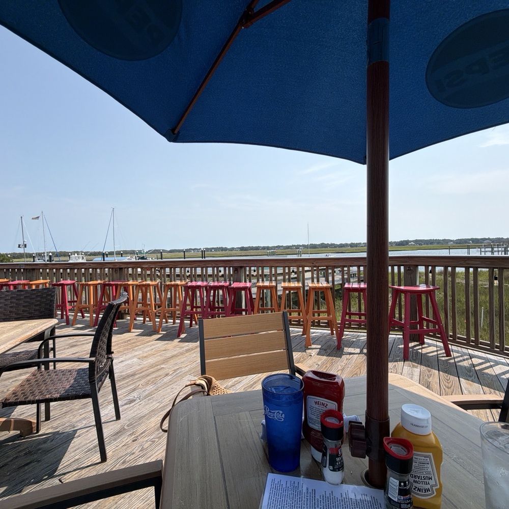 Rusty Hooks Dockside Grill - Dockside view - Seafood Near Me - Southport, North Carolina Rusty Hooks Dockside Grill - Dockside view - Seafood Near Me - Southport, North Carolina