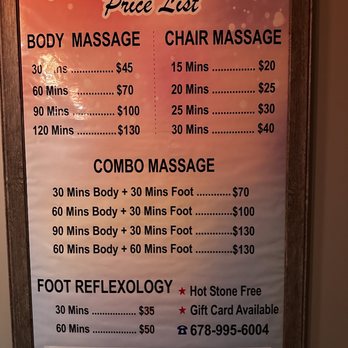 Peace Massage - Prices as of 10/17/2022 - Beauty & Spas Near Me - Woodstock, Georgia Peace Massage - Prices as of 10/17/2022 - Beauty & Spas Near Me - Woodstock, Georgia