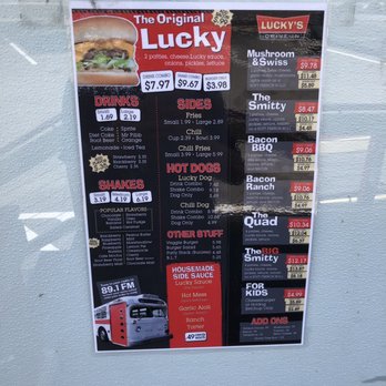 Lucky's Drive In - The menu - Burgers Near Me - Tacoma, Washington Lucky's Drive In - The menu - Burgers Near Me - Tacoma, Washington