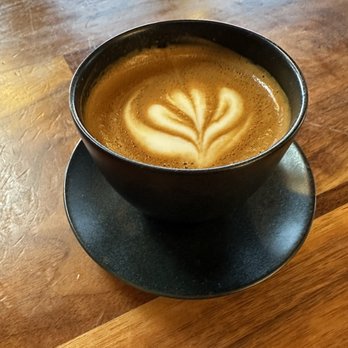 Goodboybob Coffee Roasters - My double macchiato in a lovely ceramic cup - Coffee & Tea Near Me - Santa Monica, California Goodboybob Coffee Roasters - My double macchiato in a lovely ceramic cup - Coffee & Tea Near Me - Santa Monica, California