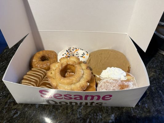Sesame Donuts by null