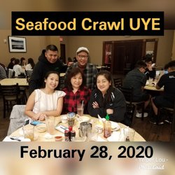 Chinatown Seafood Crawl UYE - photo taken Feb 2020 when eating together in restaurant was still allowed.