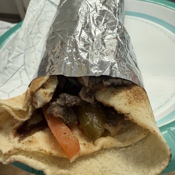 Habibi Time - Beef Shawarma Wrap - Mediterranean Near Me - Newport Beach, California