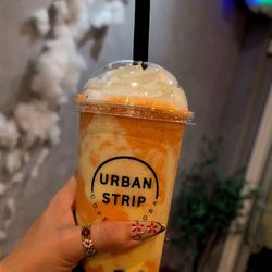 Creamy Thai Tea with Boba