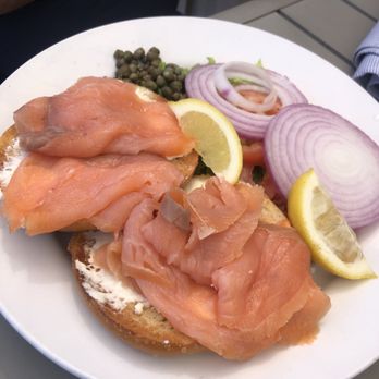 Lighthouse Bar & Grill - Salmon lox bagel - Venues & Event Spaces Near Me - Mill Valley, California