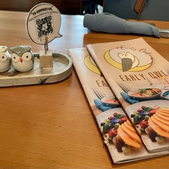 Early Owl - The menu is like a book - Breakfast & Brunch Near Me - Salt Lake City, Utah Early Owl - The menu is like a book - Breakfast & Brunch Near Me - Salt Lake City, Utah
