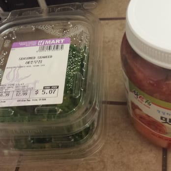 H Mart - Irvine - Seaweed salad & Kimchee - Grocery Near Me - Irvine, California H Mart - Irvine - Seaweed salad & Kimchee - Grocery Near Me - Irvine, California