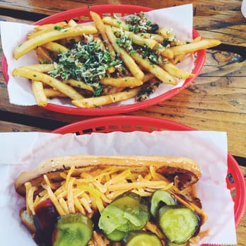 The Wurst - garlic fries were ok, not the biggest fan of super caramelized onions, but that could just be personal taste - Caterers Near Me The Wurst - garlic fries were ok, not the biggest fan of super caramelized onions, but that could just be personal taste - Caterers Near Me