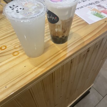 ES tea - Brown Sugar, Lychee tea - Shaved Ice Near Me - Simi Valley, California