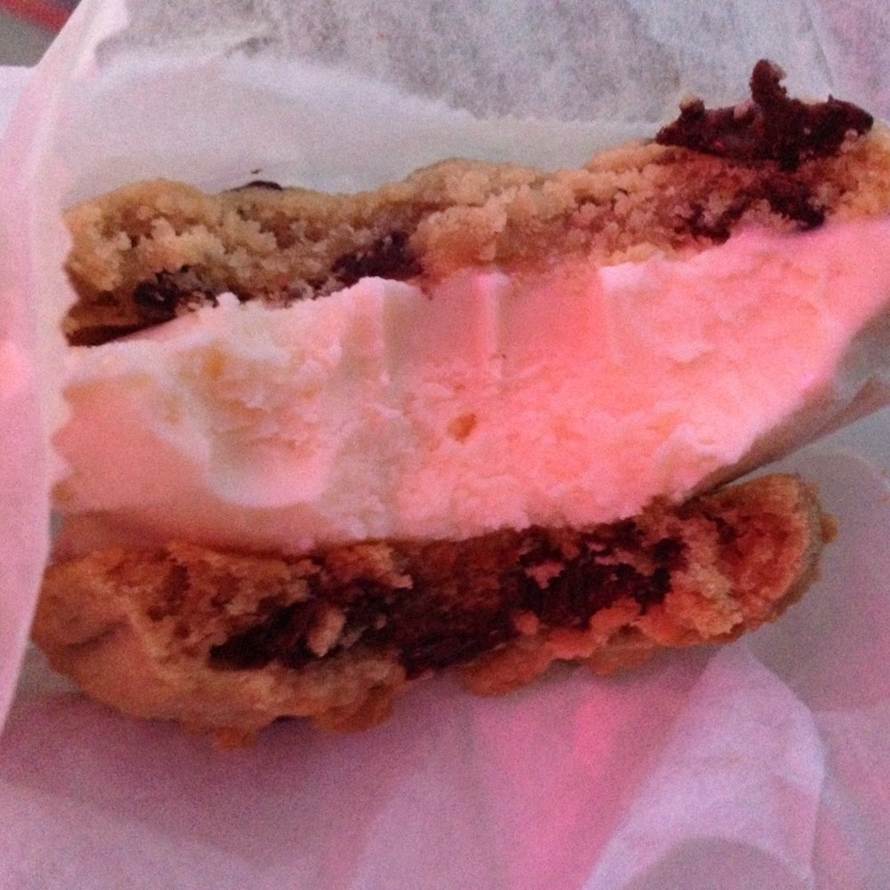 Tiff's Treats - Tiffwich w/ vanilla ice cream (which they recalled later that same night) with Chocolate Chip cookie & Peanutbutter Chocolate Chip cookies - Desserts Near Me - Addison, Texas Tiff's Treats - Tiffwich w/ vanilla ice cream (which they recalled later that same night) with Chocolate Chip cookie & Peanutbutter Chocolate Chip cookies - Desserts Near Me - Addison, Texas