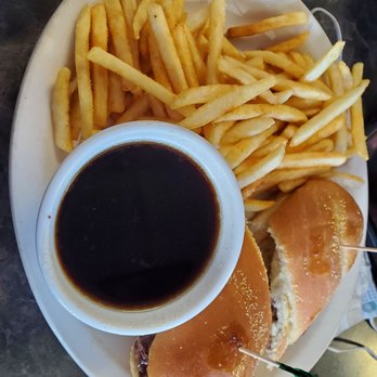 The Igloo - Burger dip and shoestring fries. - Sports Bars Near Me - Wenatchee, Washington The Igloo - Burger dip and shoestring fries. - Sports Bars Near Me - Wenatchee, Washington