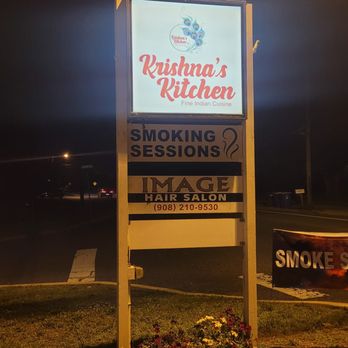 Krishna’s Kitchen - a sign at night - Indian Near Me - Bridgewater, New Jersey Krishna’s Kitchen - a sign at night - Indian Near Me - Bridgewater, New Jersey
