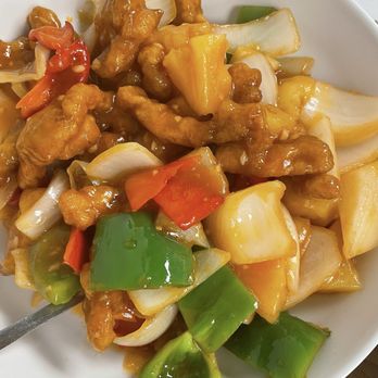 One Bite Dumpling - Sweet and E6. Sweet Sour Pork - Dim Sum Near Me - Santa Clarita, California