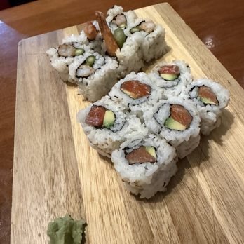 Jimotti's Restaurant - Salmos avocado & shrimp rolls - Japanese Near Me - Sanford, Florida Jimotti's Restaurant - Salmos avocado & shrimp rolls - Japanese Near Me - Sanford, Florida
