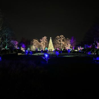 Cantigny - Christmas lights 2024 - Museums Near Me - Wheaton, Illinois