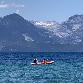 Nevada Beach Campground - Kayakers on the lake - Campgrounds Near Me - Zephyr Cove, Nevada Nevada Beach Campground - Kayakers on the lake - Campgrounds Near Me - Zephyr Cove, Nevada