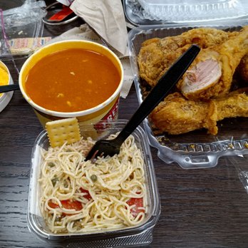 United Supermarkets - Soup on a cold day, capellini salad, cold fried chicken (deli just closed). Some of my deli favorites. - Grocery Near Me - Amarillo, Texas