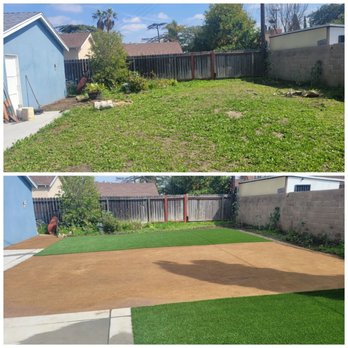 Sprinklers and Turf - before and after cleaning - Landscaping Near Me - Fullerton , California Sprinklers and Turf - before and after cleaning - Landscaping Near Me - Fullerton , California