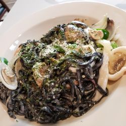 TingTing’s - Seafood Spaghetti with Squid Ink Sauce