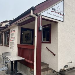 Front of restaurant
