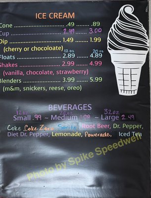 Menu photo 3 Corner Post Cafe Colcord, OK