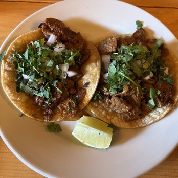 Quesadilla La Reyna Del Sur - Barbacoa de Soya Taco and Tinga de Soya Taco - Mexican Near Me - Chicago, Illinois