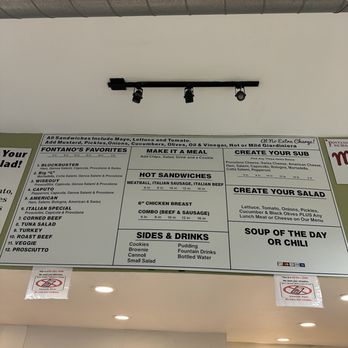 Fontano Subs - Menu - Sandwiches Near Me - Chicago, Illinois