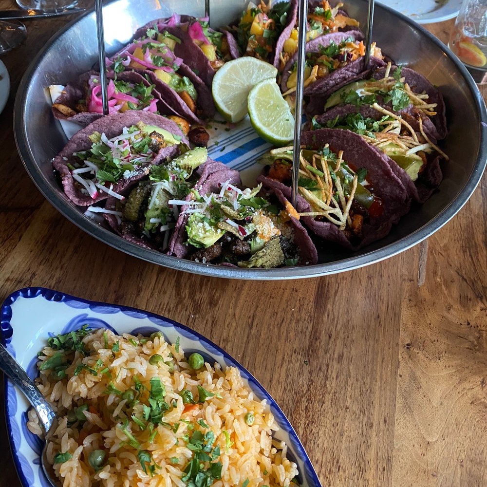 Barrio - Taco Tower Spanish Rice - Mexican Near Me - Chicago, Illinois