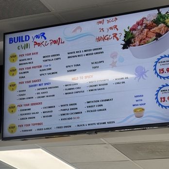 Pick A Poke - Amar Road - BYOPoke menu - Poke Near Me - West covina, California Pick A Poke - Amar Road - BYOPoke menu - Poke Near Me - West covina, California
