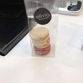 Olivia Macaron - Cookies& Cream, Fruity Pebbles, Red Velvet - Macarons Near Me - Washington, DC, District of Columbia