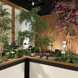 Globe Lighting - Display for pathway lighting.