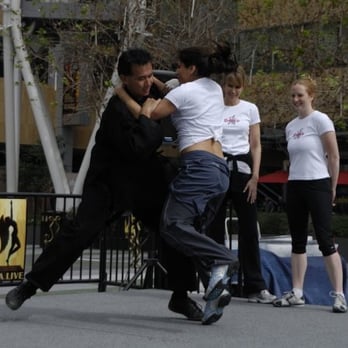 SHIELD Women's Self Defense System - Self defense demonstration at the Staples Center - Summer Camps Near Me - Culver City, California