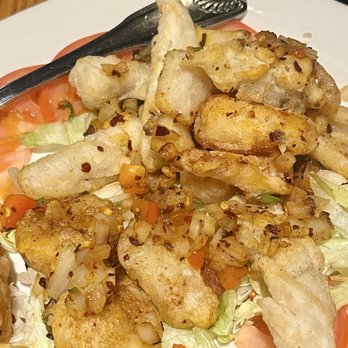 Midtown Shangri-La - Fried Squid, Scallop & Shrimp with Spicy Salt - Dim Sum Near Me - Detroit, Michigan