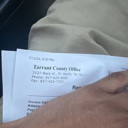 My receipt and proof of service . My receipt and proof of service .