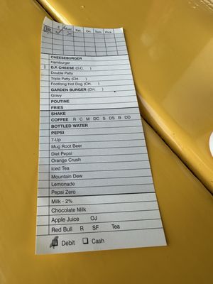 Menu photo 1 Webers Orillia, ON