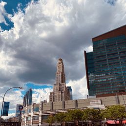 Cloudy skies over Fort Greene. Cloudy skies over Fort Greene.