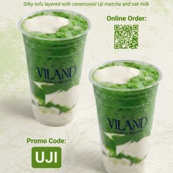 Viland Coffee - Please join us for our Uji Matcha Tofu BOGO event on 10/15 from 10am to 8pm.