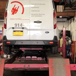 We also work on Transit Work Vans! If you have a small van we can help you out and work on them!