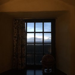 Faside Estate - Looking out from the winding staircase