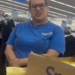 Gabriel Brothers - The employ who brings her kids to work with her