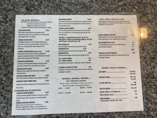 Menu photo 6 Got Jerk! Island Grill Harrisburg, PA Menu photo 6 Got Jerk! Island Grill Harrisburg, PA