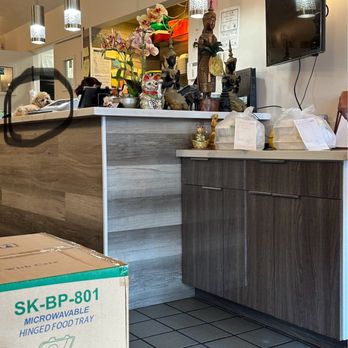 Thai Bistro Suksabay - Not very clean place to eat. Dog on counter in restaurant. Good food but not clean. - Thai Near Me - Aiea, Hawaii Thai Bistro Suksabay - Not very clean place to eat. Dog on counter in restaurant. Good food but not clean. - Thai Near Me - Aiea, Hawaii