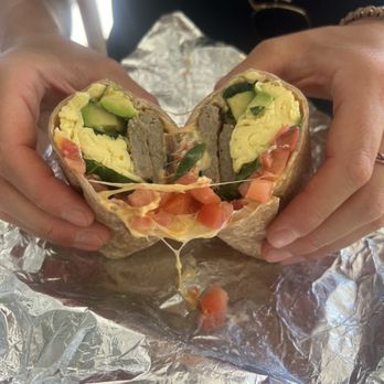 Waterside Market - Skinny wrap with turkey sausage - Breakfast & Brunch Near Me - Vineyard Haven, Massachusetts