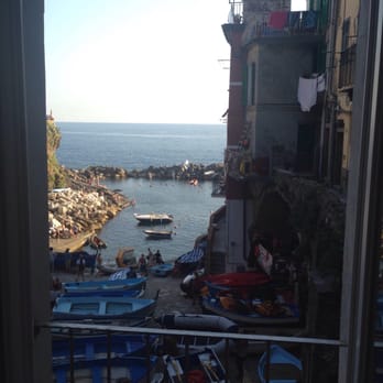 Rio Bistrot - View from inside dining room - Italian Near Me - Riomaggiore, SP Rio Bistrot - View from inside dining room - Italian Near Me - Riomaggiore, SP