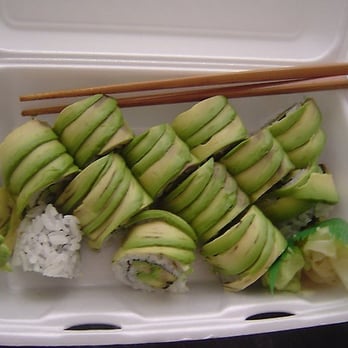 Kiku Sushi - Avacado roll - Sushi Bars Near Me - Burnaby, British Columbia