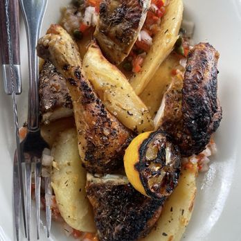 Gus and Marty's - Chicken and lemon potatoes - Greek Near Me - Brooklyn, New York Gus and Marty's - Chicken and lemon potatoes - Greek Near Me - Brooklyn, New York