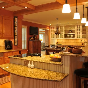 Stonegate Construction Inc. - a kitchen with granite countertops - General Contractors Near Me - Purcellville, Virginia